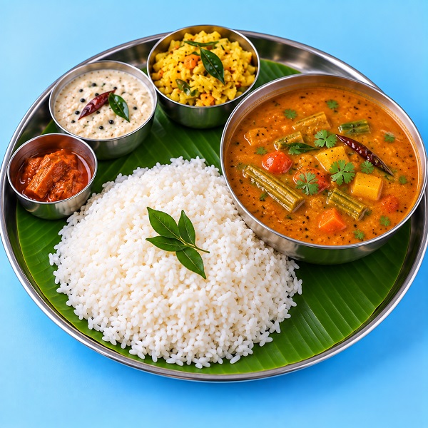 Anna Sambar or Rice Sambar