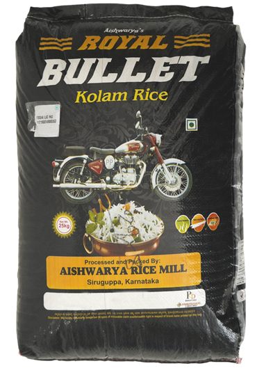 AISHWERYA BULLET KOLAM RICE 26KG